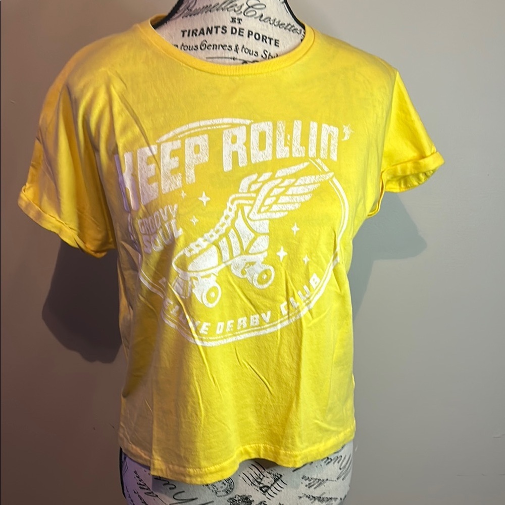 Yellow Graphic T-Shirt